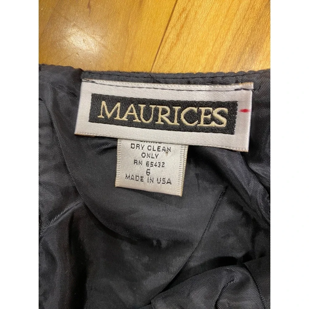 MAURICES Women's Gray Wool Mini Skirt‎ Size 6